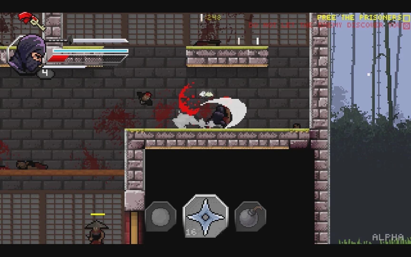 Pixel Shinobi: Nine demons of Mamoru screenshot 5