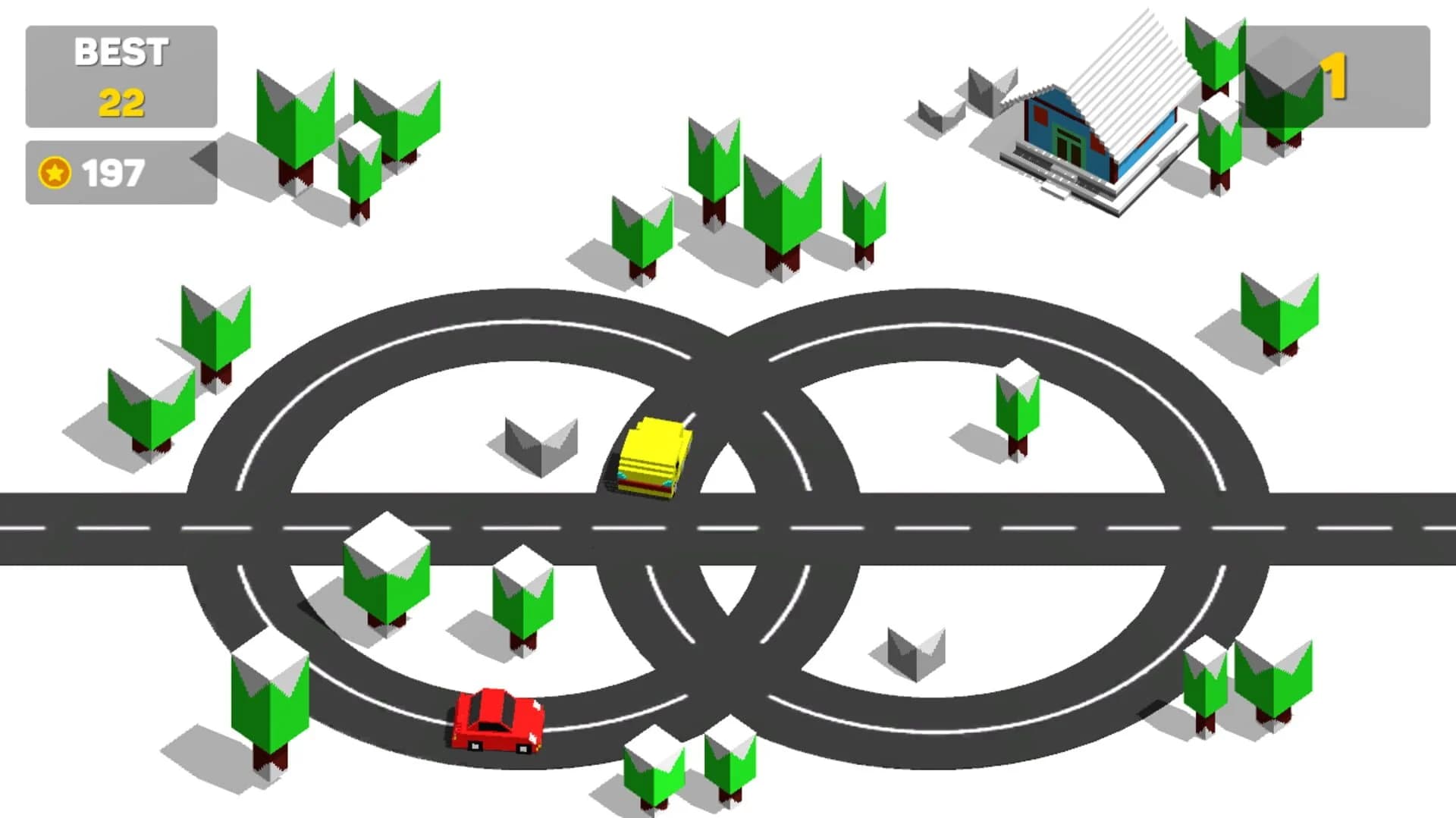 Pixel Traffic: Circle Rush screenshot 1