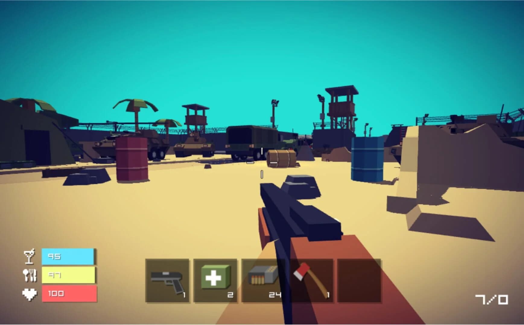 Pixel Z - Gun Day screenshot 2