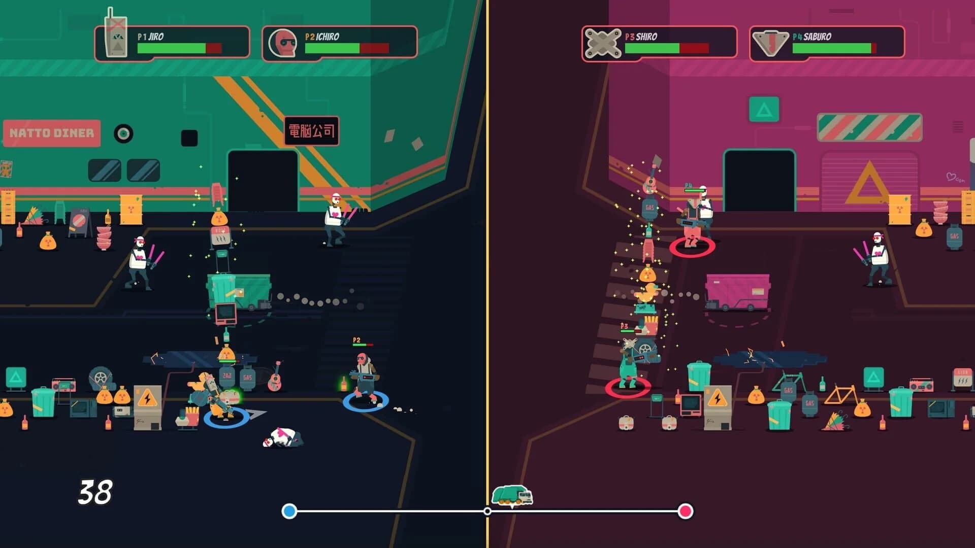 PixelJunk: Scrappers Deluxe screenshot 1