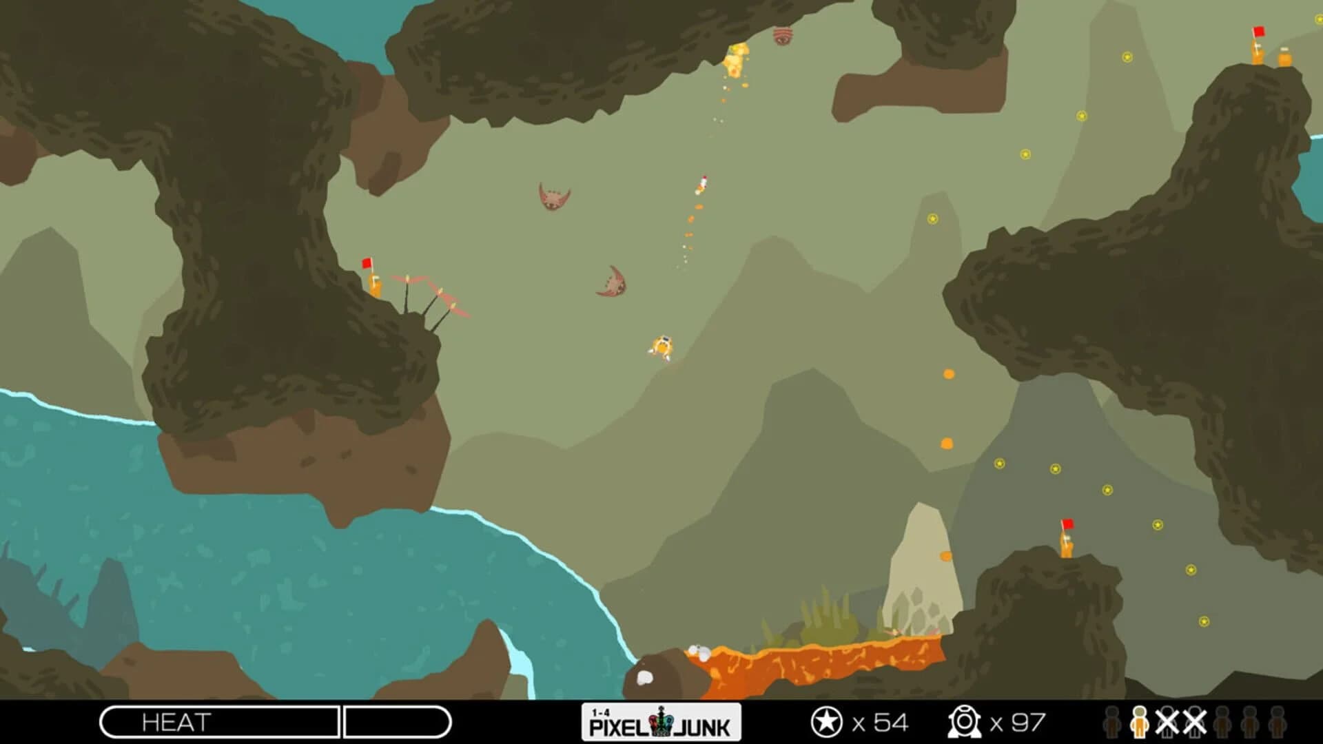 PixelJunk Shooter screenshot 3