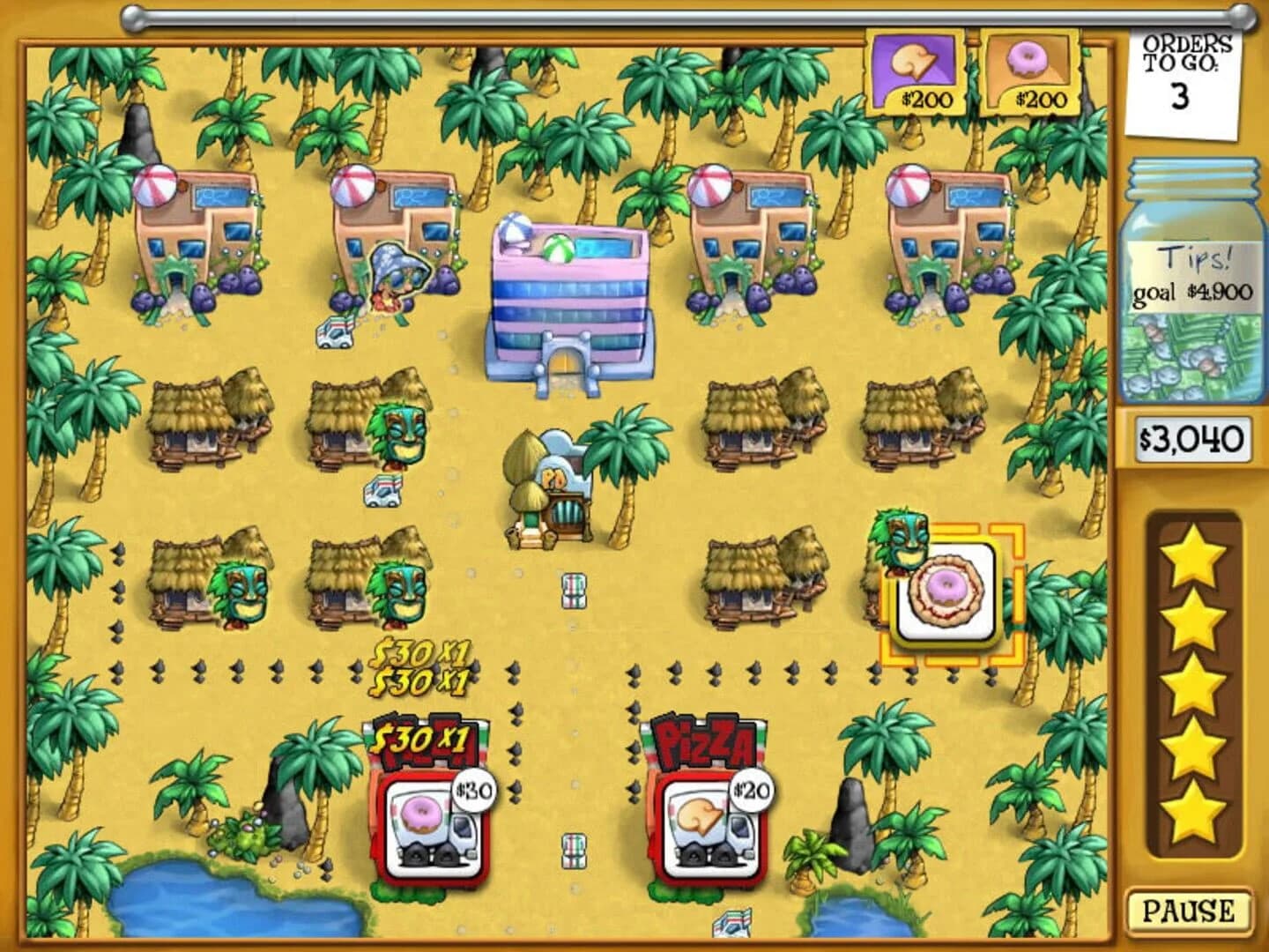 Pizza Frenzy Deluxe screenshot 4