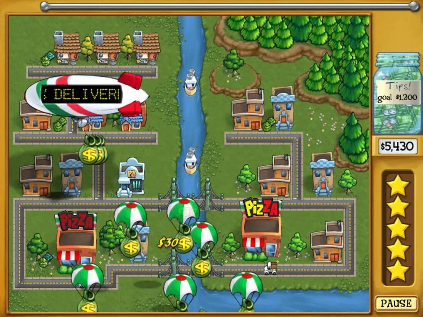 Pizza Frenzy Deluxe screenshot 1