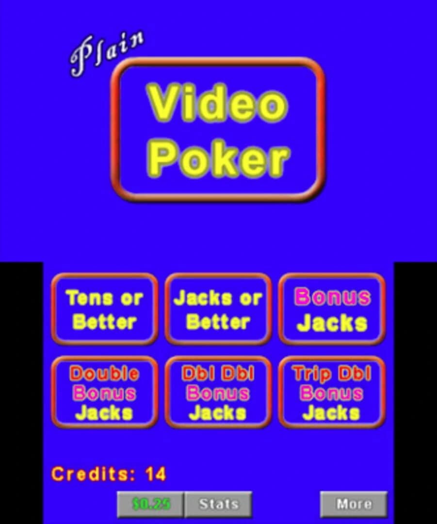 Plain Video Poker screenshot 2