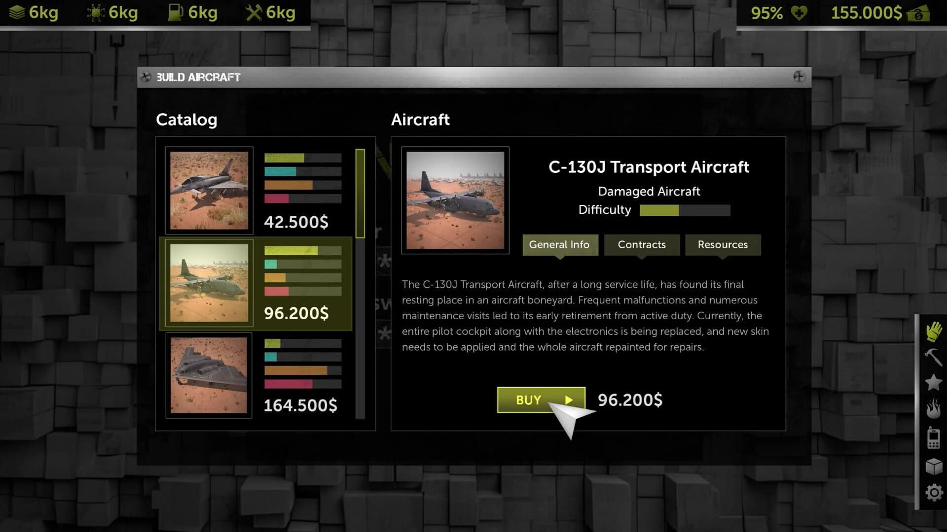 Plane Graveyard Simulator screenshot 2
