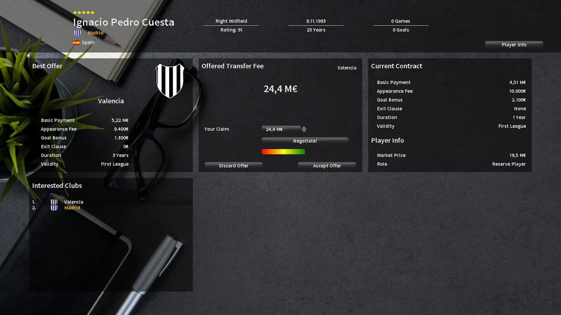 Player's Eleven screenshot 1