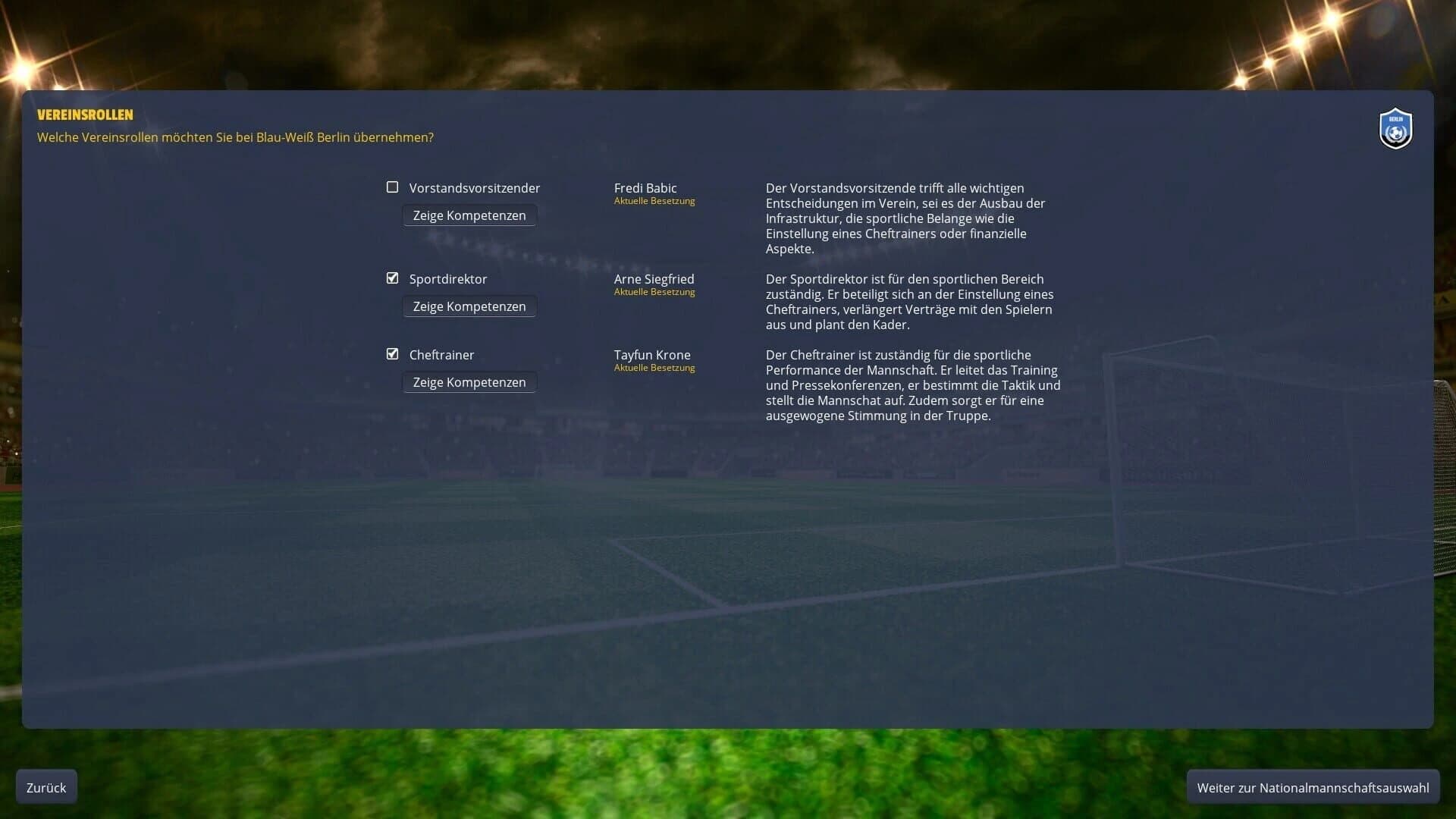 Player's Eleven: A Football Manager Game screenshot 1