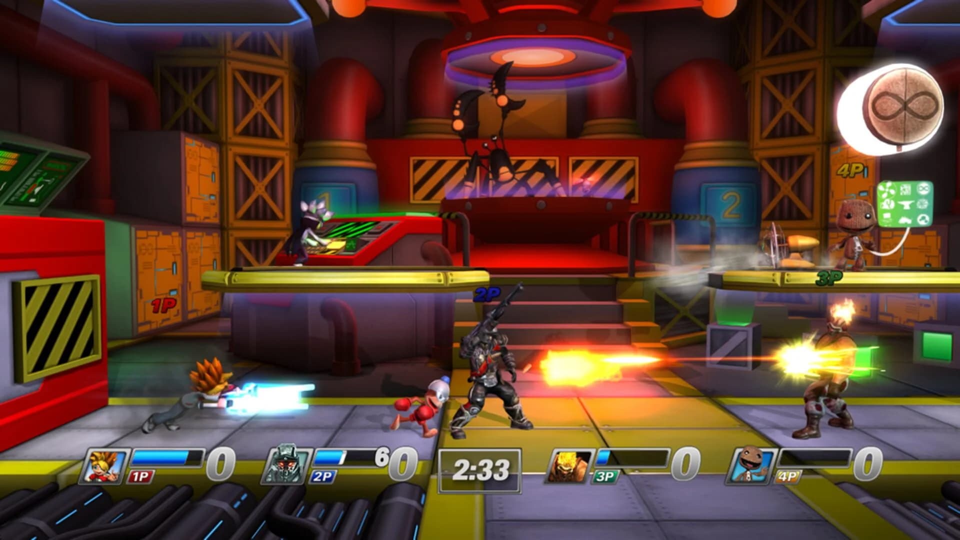 PlayStation All-Stars Battle Royale screenshot 1