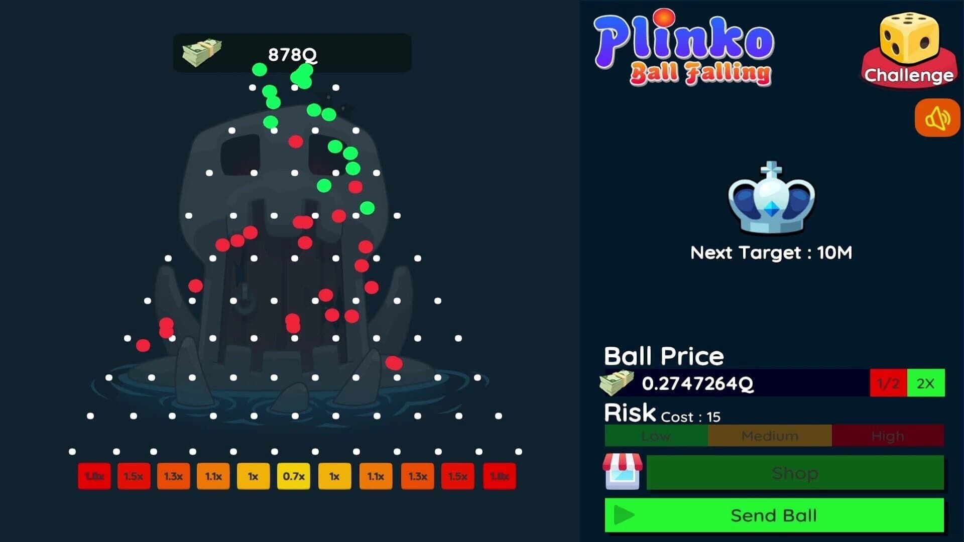 Plinko: Ball Falling screenshot 1