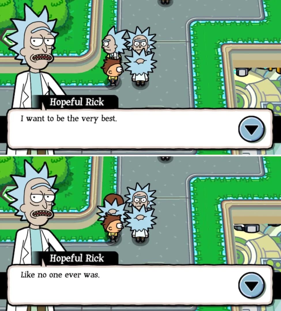 Pocket Mortys screenshot 1