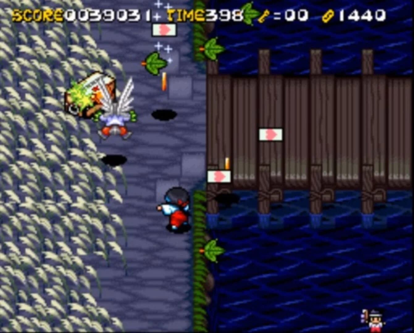 Pocky & Rocky 2 screenshot 2