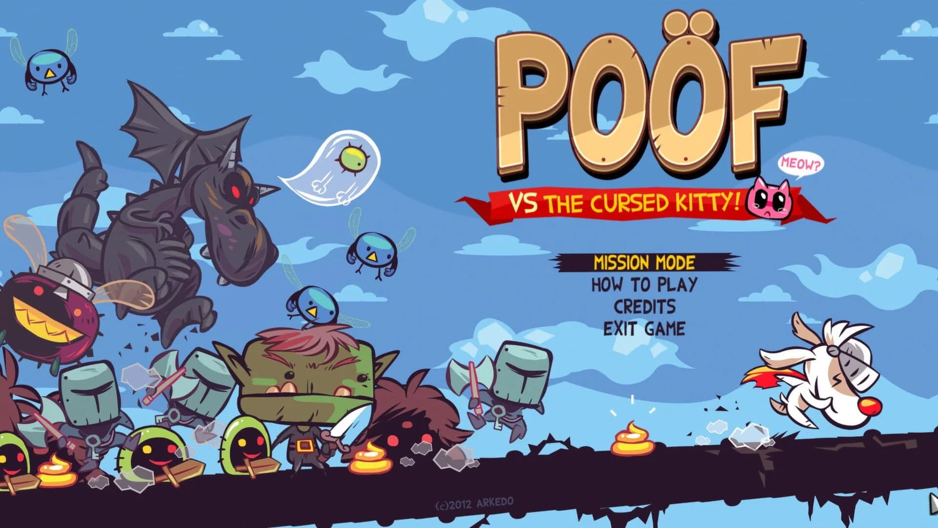 Poöf vs. The Cursed Kitty screenshot 3