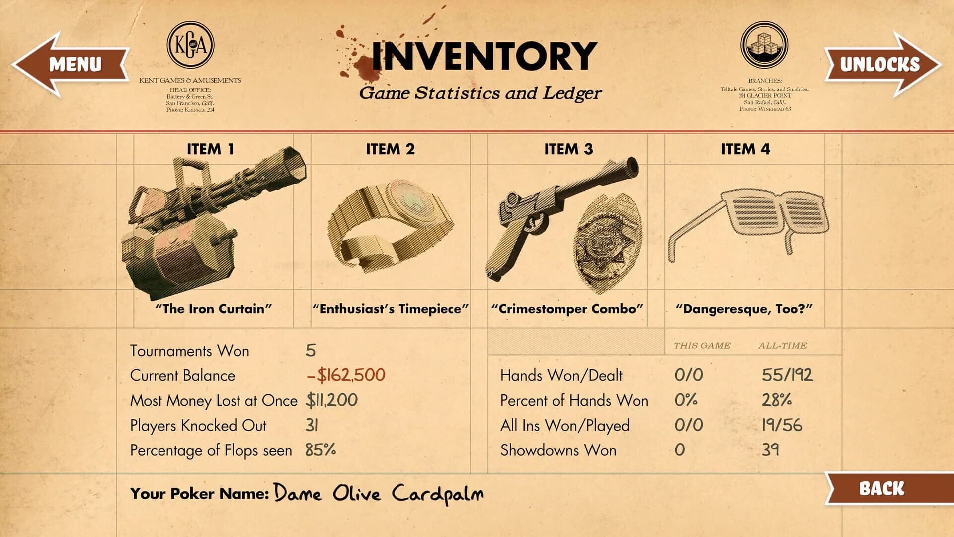 Poker Night at the Inventory screenshot 4