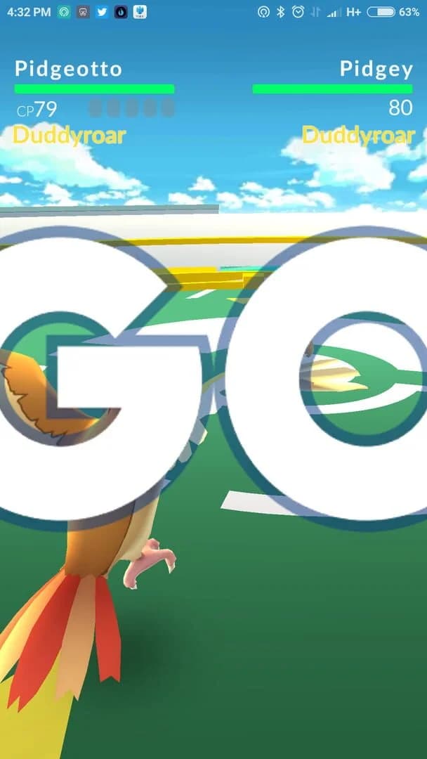 Pokémon Go screenshot 1