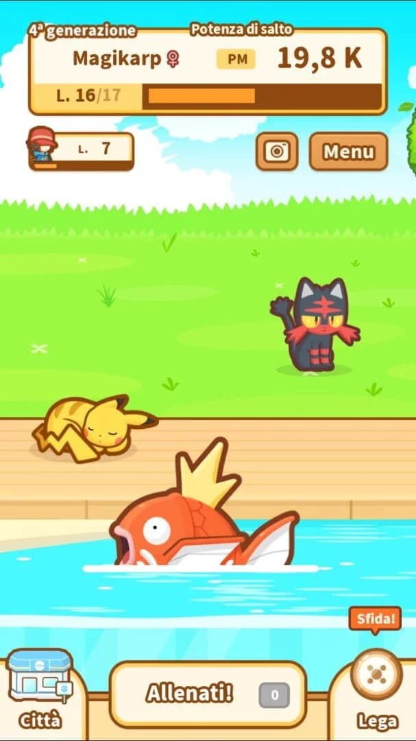 Pokémon: Magikarp Jump screenshot 5