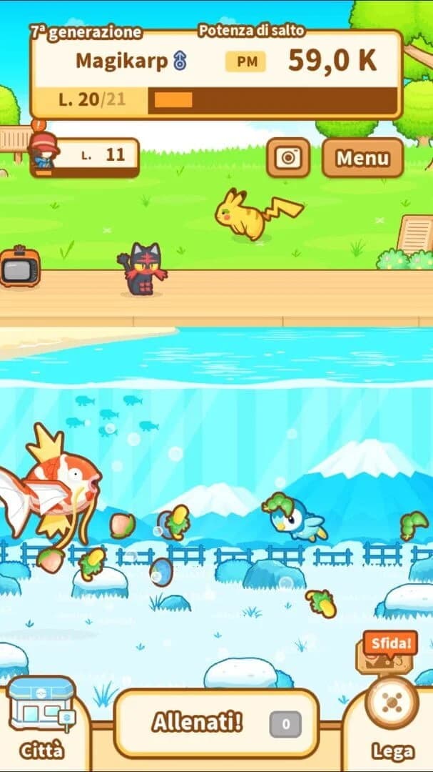 Pokémon: Magikarp Jump screenshot 3