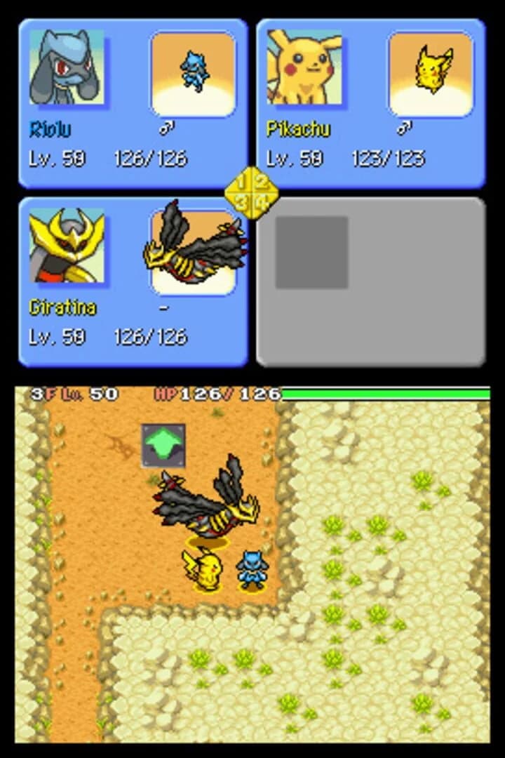 Pokémon Mystery Dungeon: Explorers of Sky screenshot 2