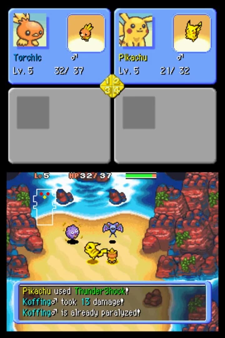 Pokémon Mystery Dungeon: Explorers of Time screenshot 1