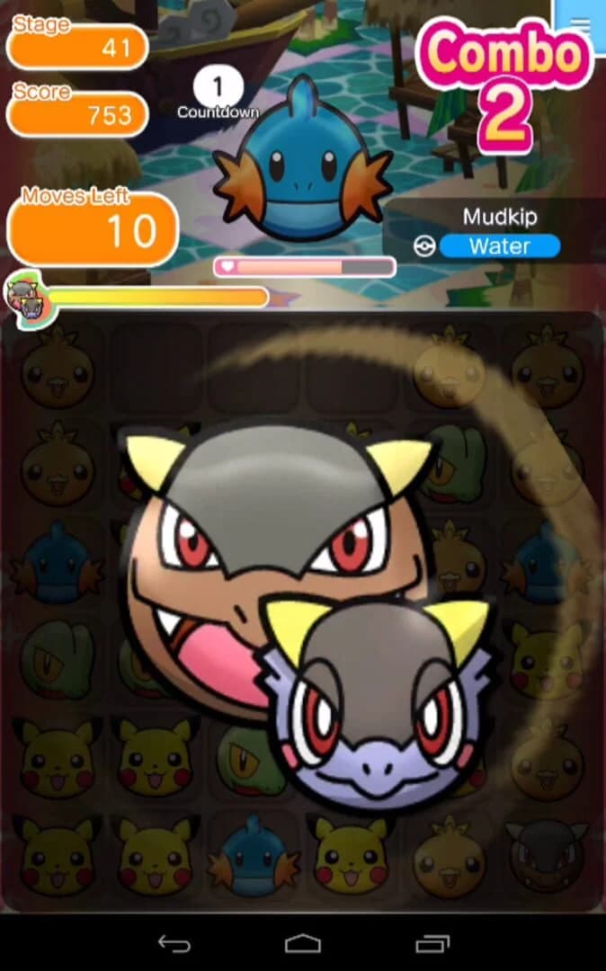 Pokémon Shuffle screenshot 4