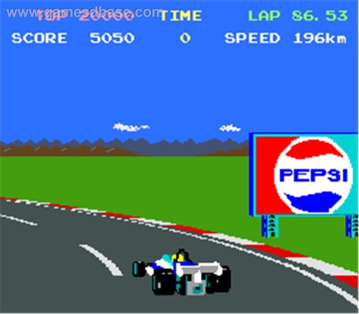 Pole Position II screenshot 1