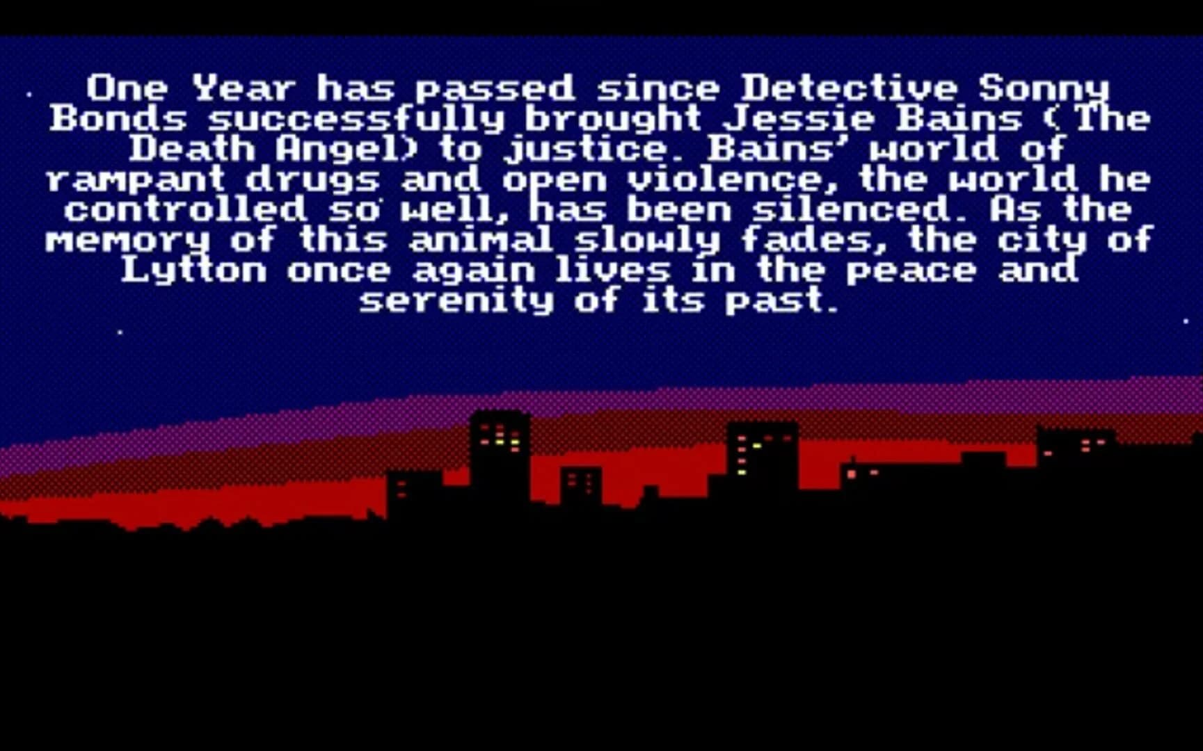 Police Quest II: The Vengeance screenshot 2