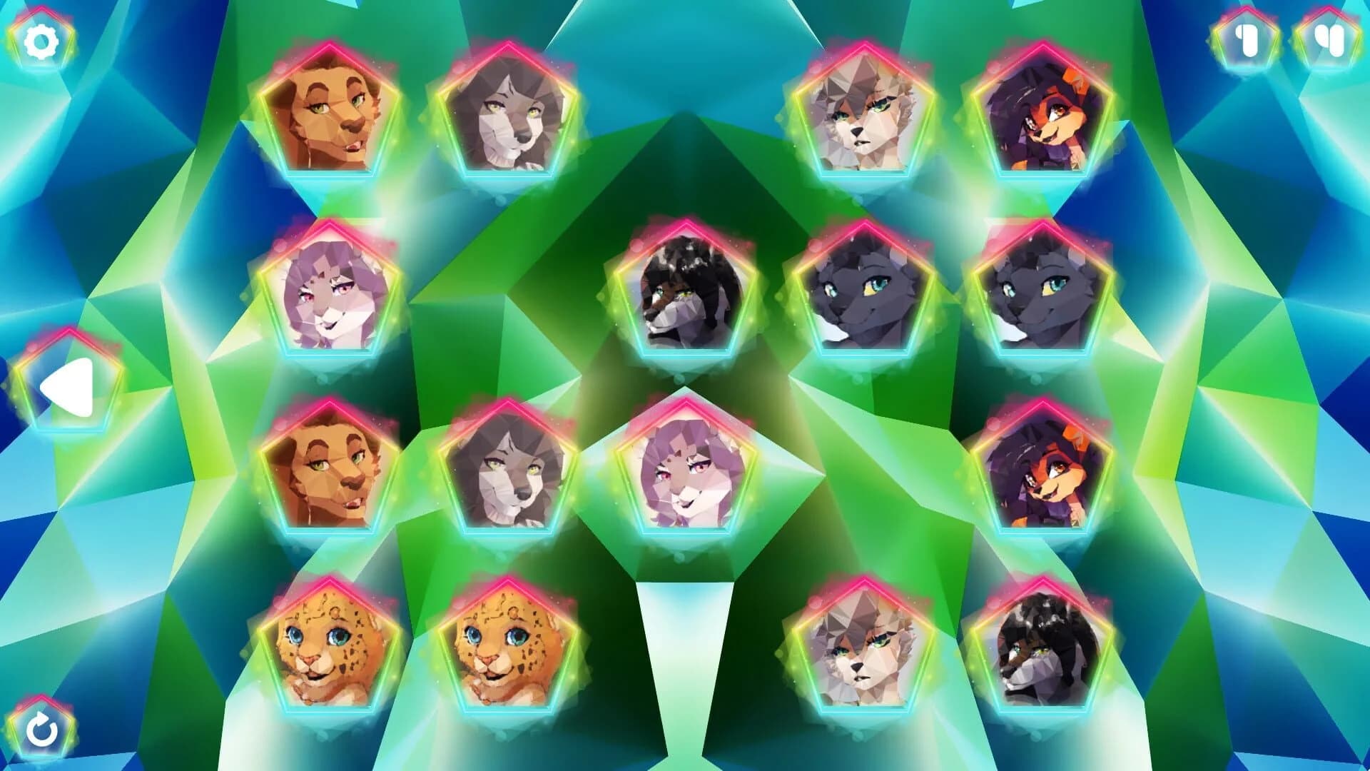 Poly Memory: Furries 2 screenshot 2