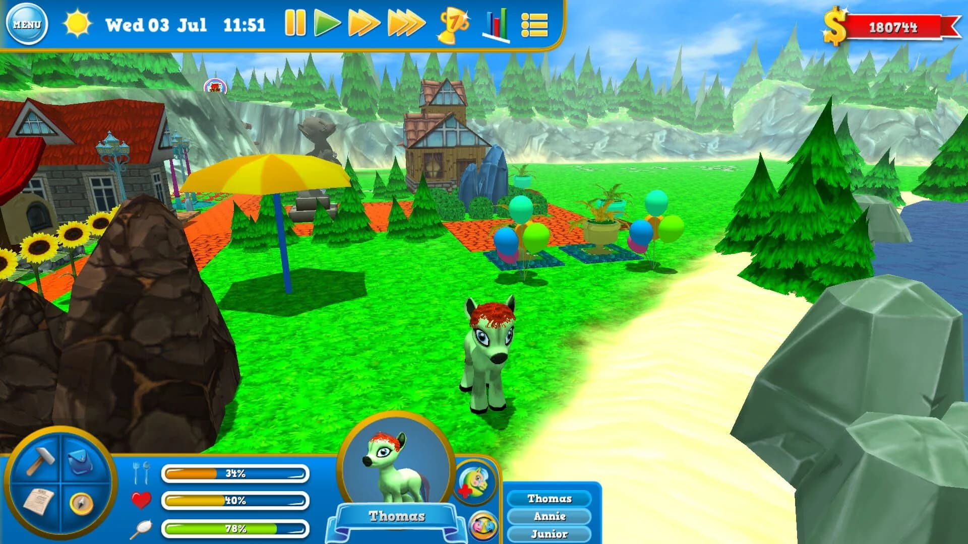 Pony World 3 screenshot 2