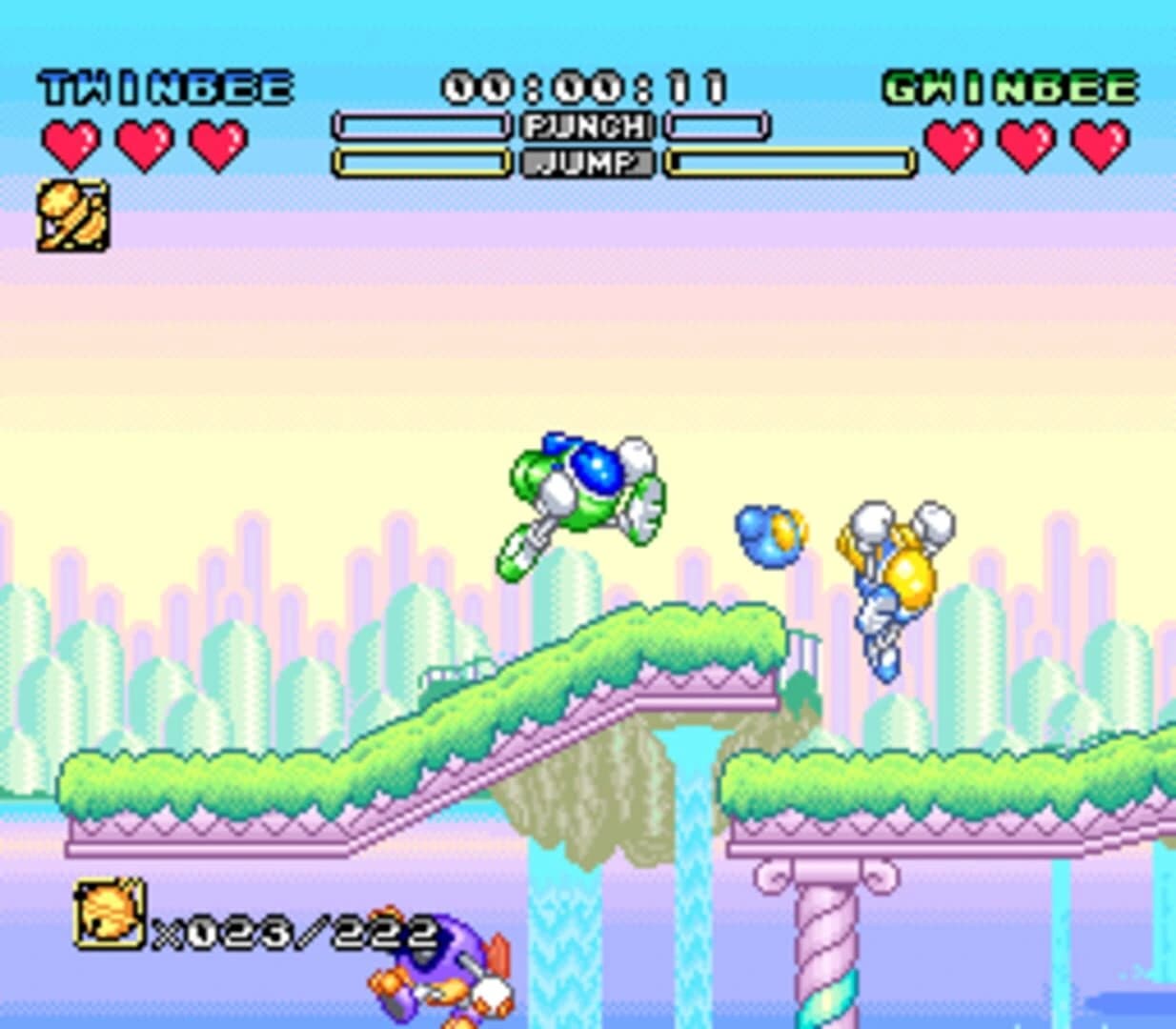 Pop'n Twinbee: Rainbow Bell Adventures screenshot 2