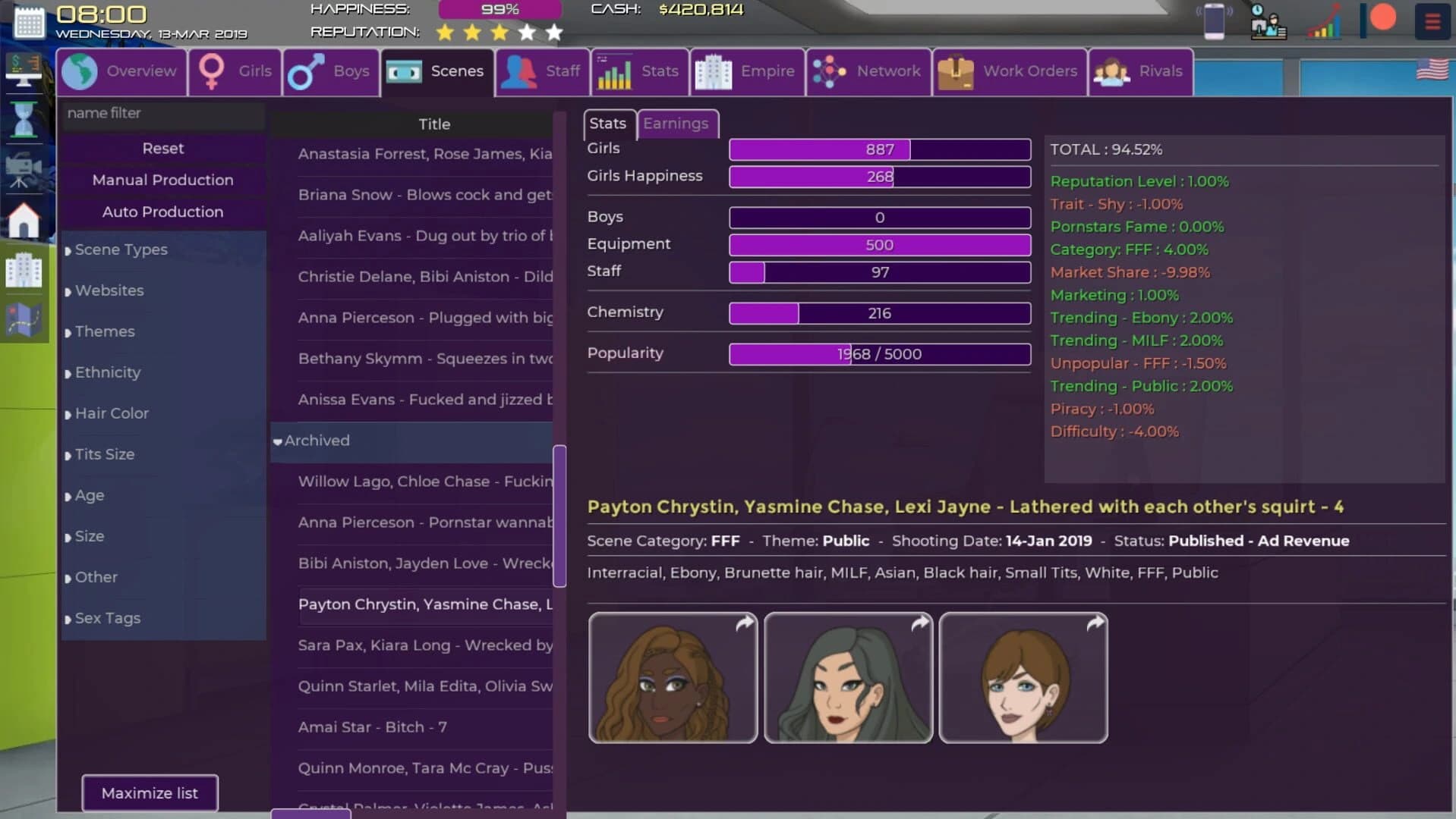 Porn Empire screenshot 3