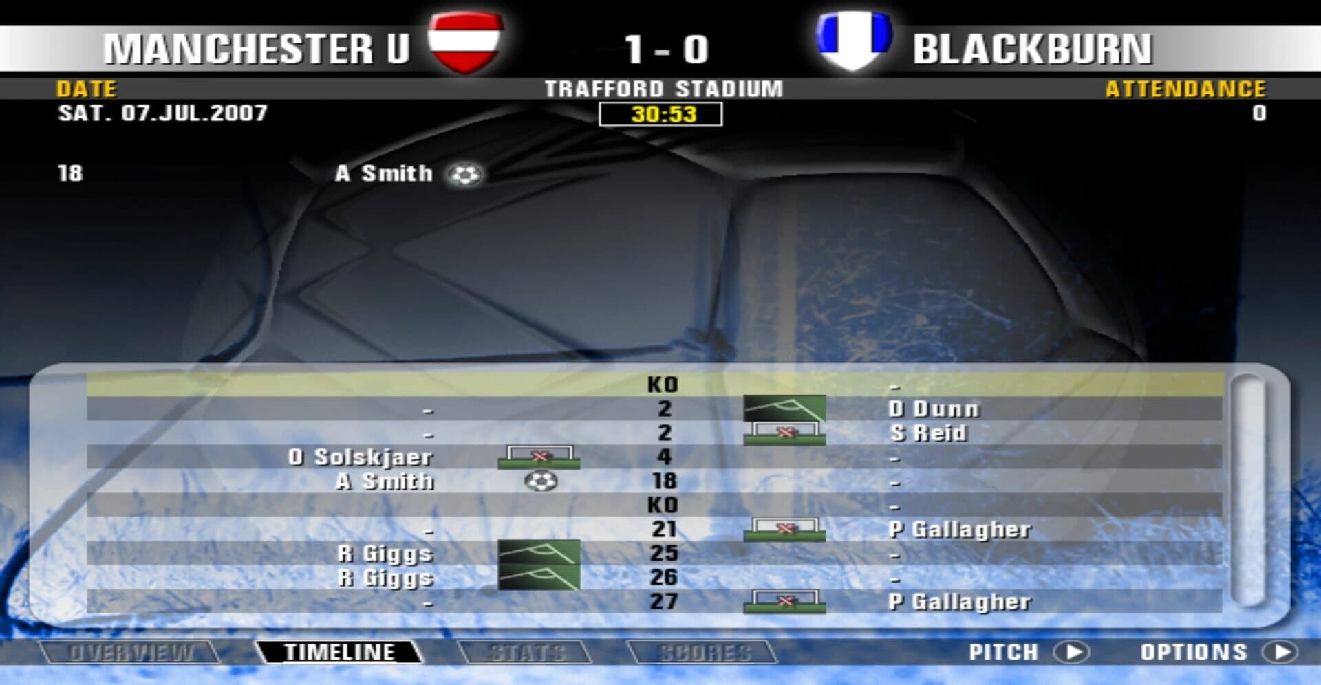 Premier Manager 08 screenshot 5