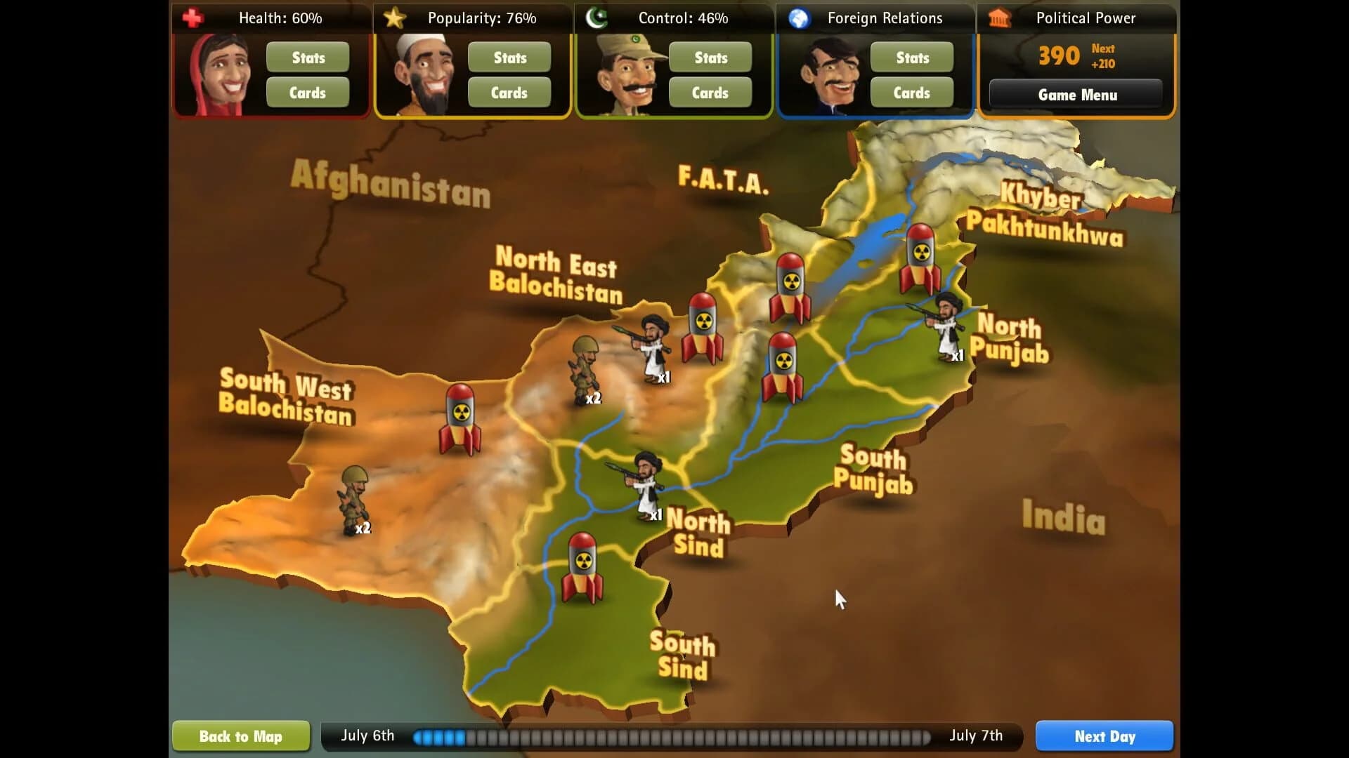 President for a Day - Floodings screenshot 2