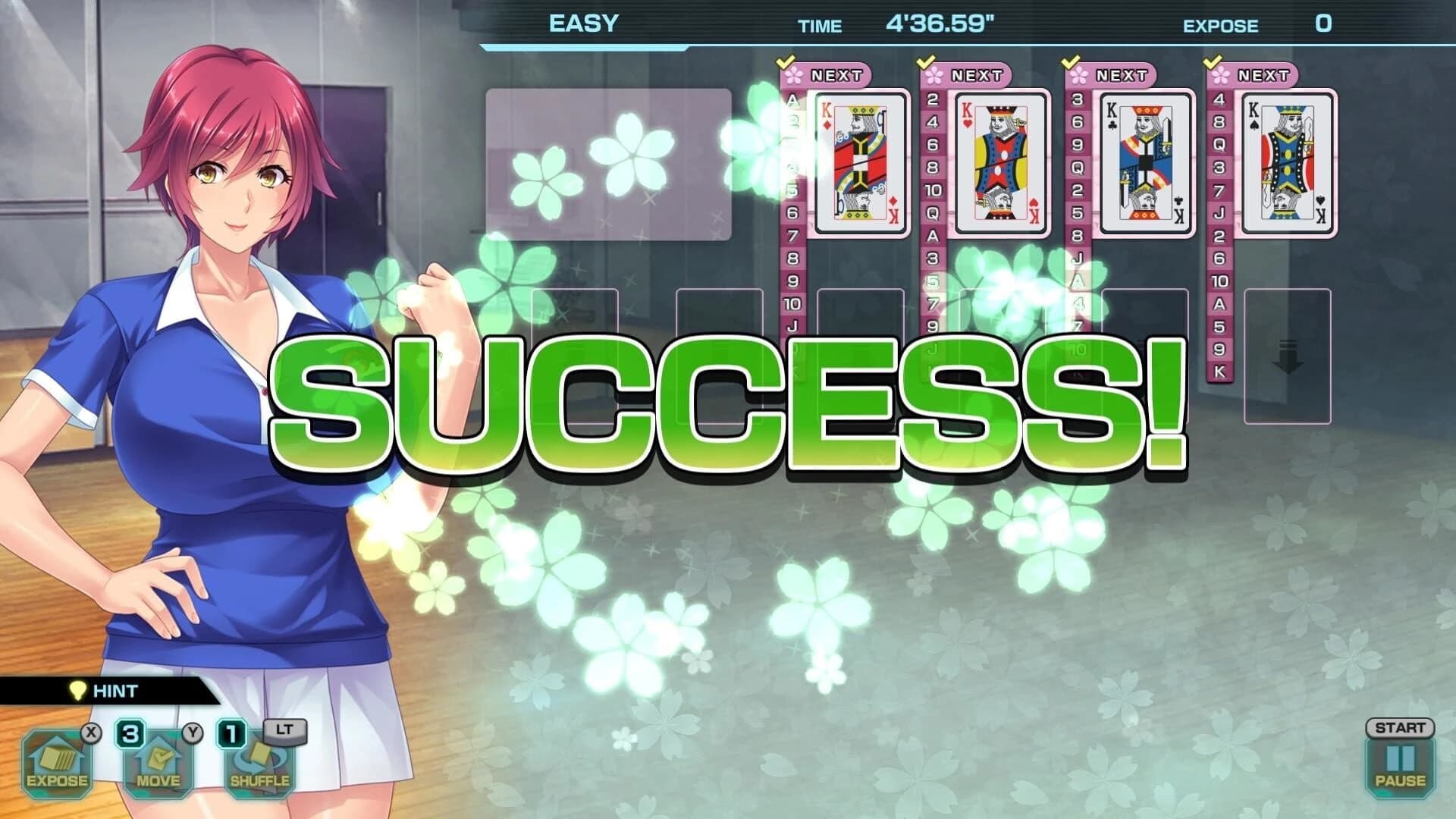 Pretty Girls Four Kings Solitaire screenshot 5