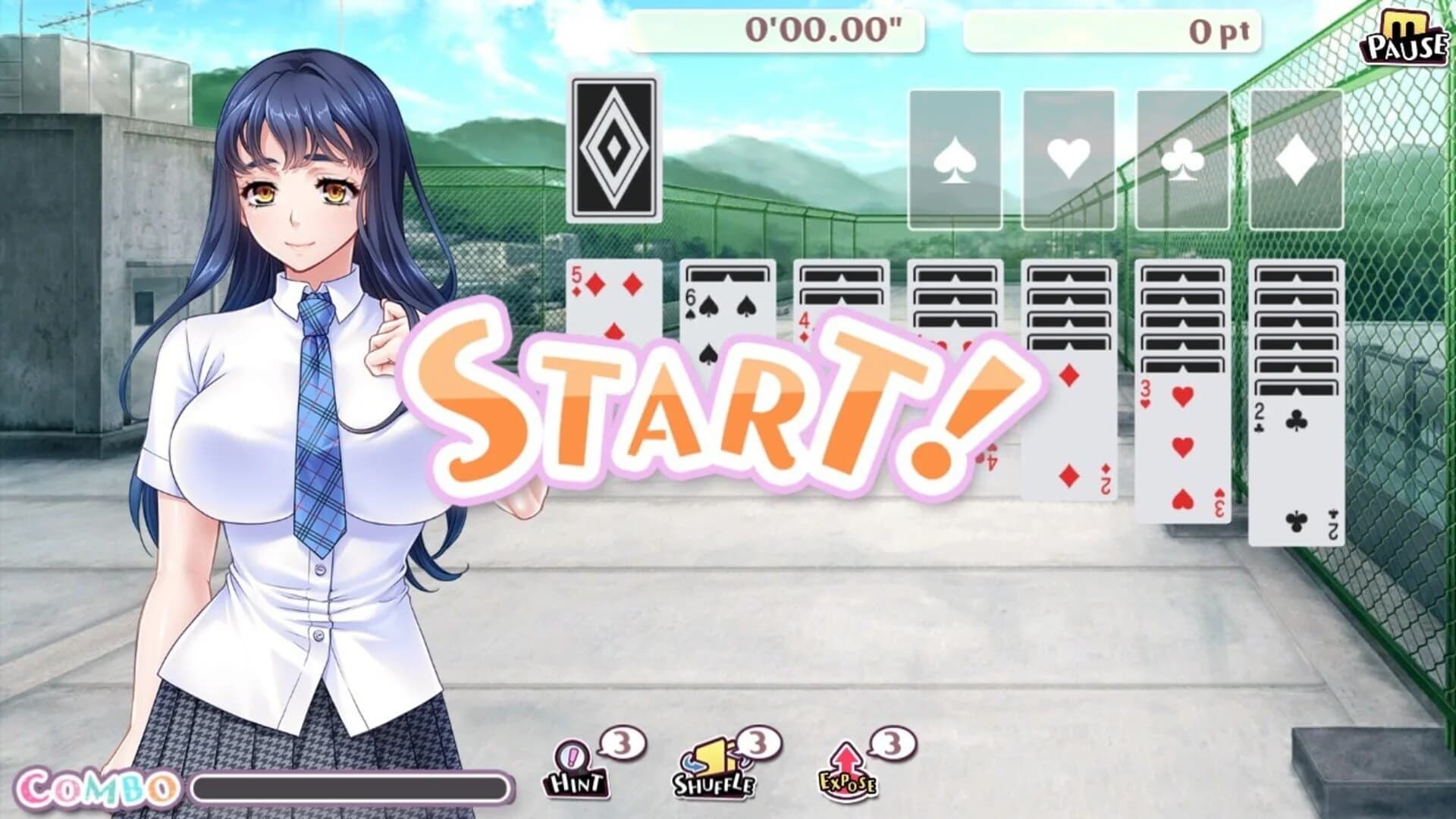 Pretty Girls Klondike Solitaire screenshot 2