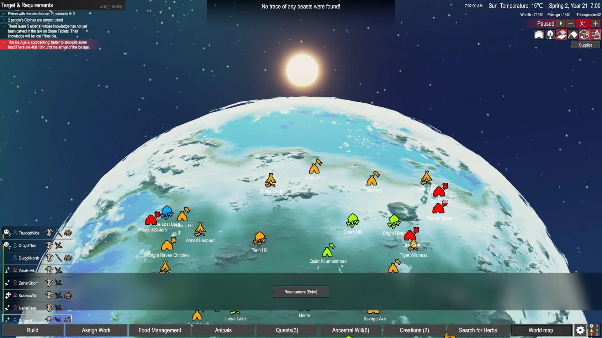 Primitive Society Simulator screenshot 4