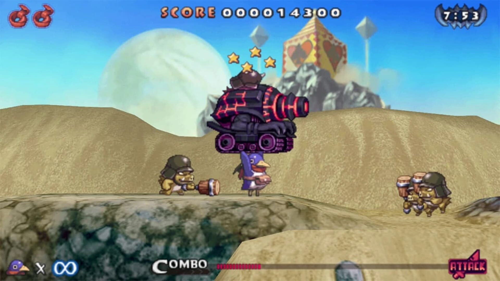 Prinny 2: Dawn of Operation Panties, Dood! screenshot 4
