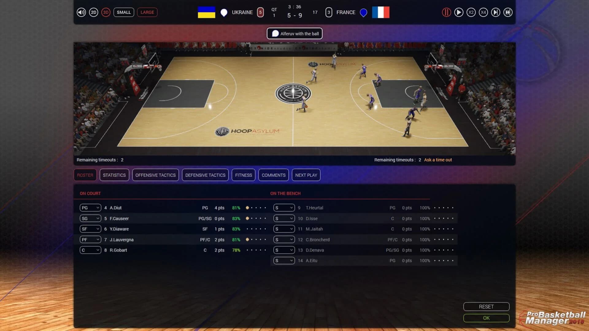 Pro Basketball Manager 2016 screenshot 1