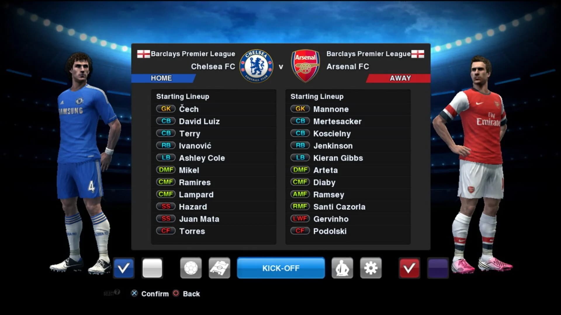 Pro Evolution Soccer 2013 screenshot 1