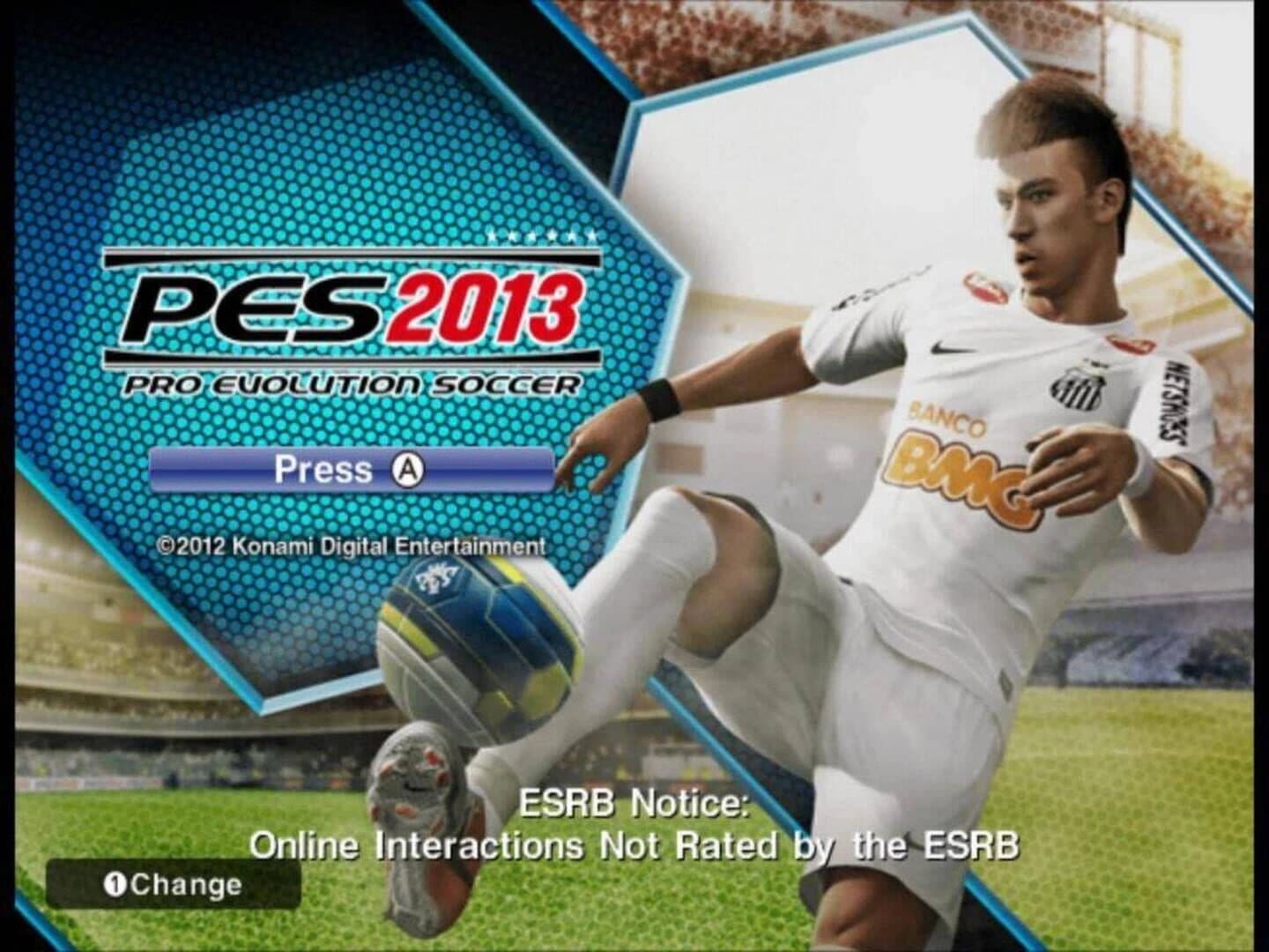 Pro Evolution Soccer 2013 screenshot 4