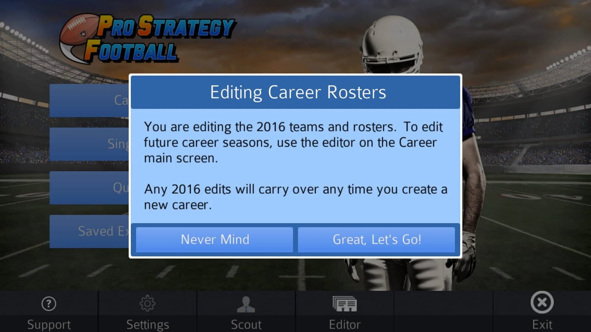 Pro Strategy Football 2016 screenshot 3