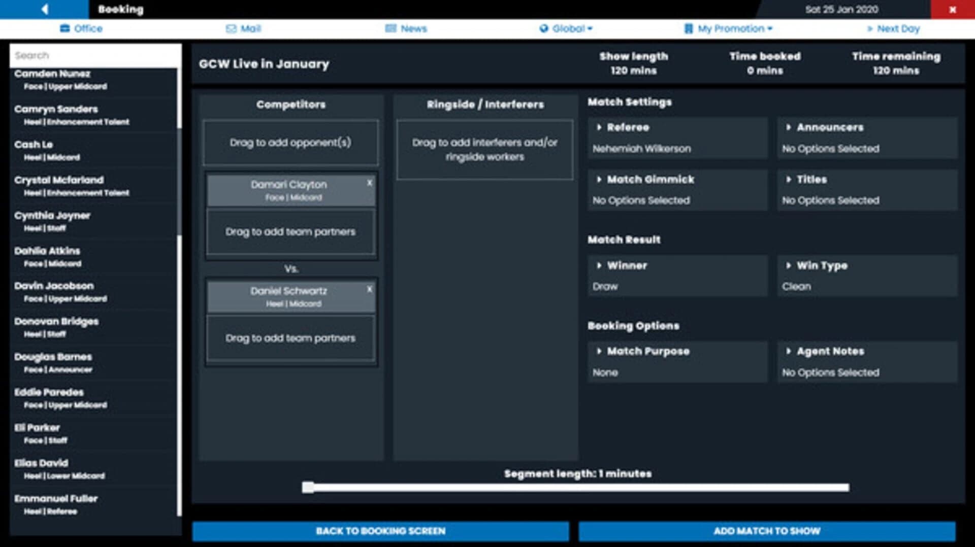 Pro Wrestling Sim screenshot 3
