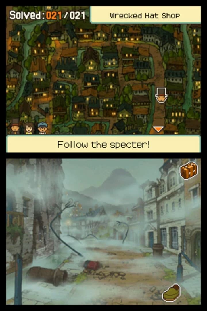 Professor Layton and the Last Specter screenshot 1