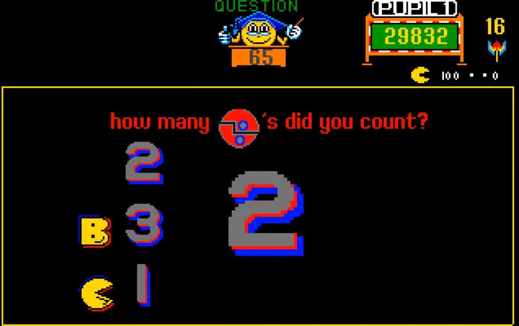 Professor Pac-Man screenshot 1