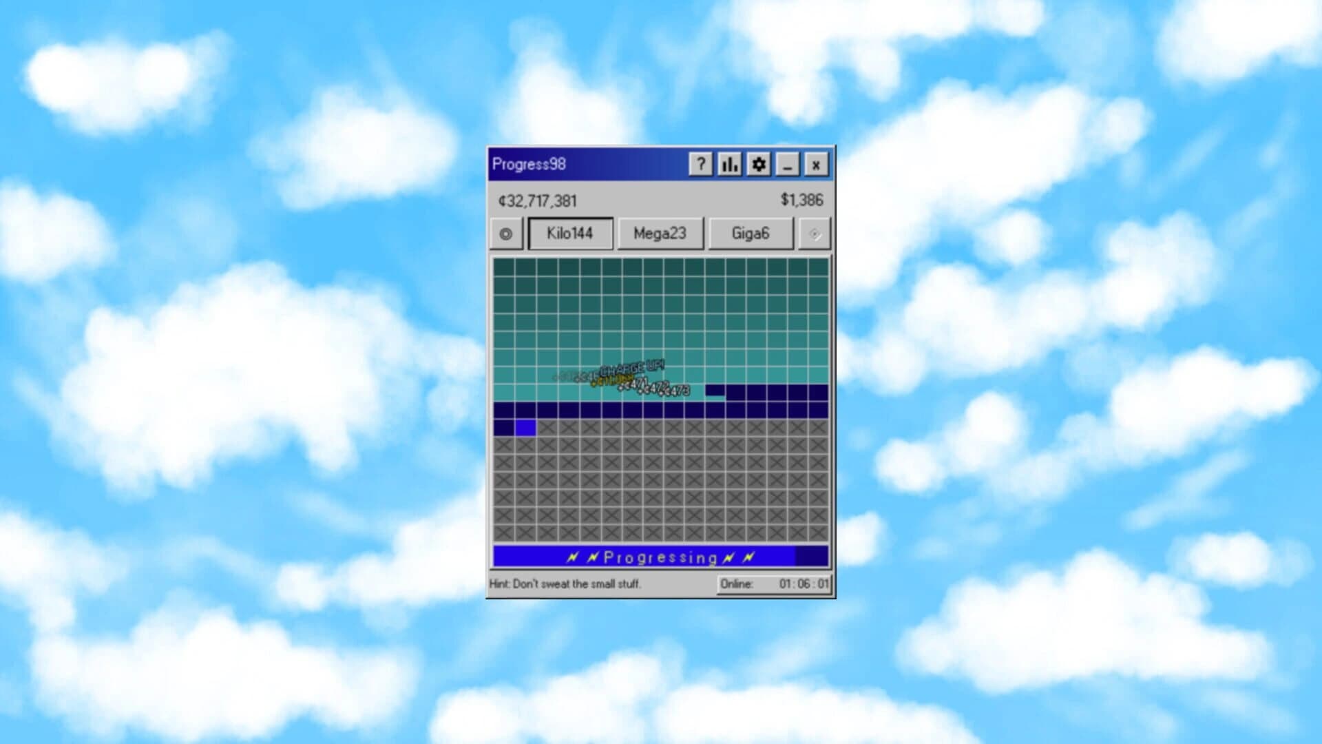 Progress98 screenshot 2