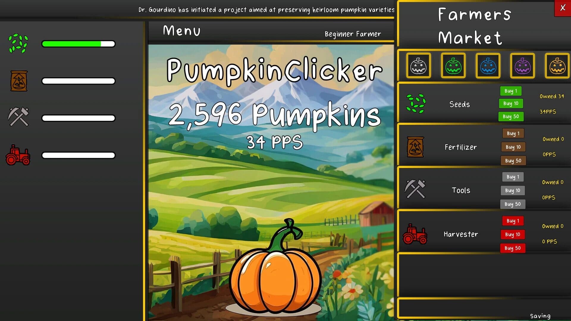 Pumpkin Clicker screenshot 2