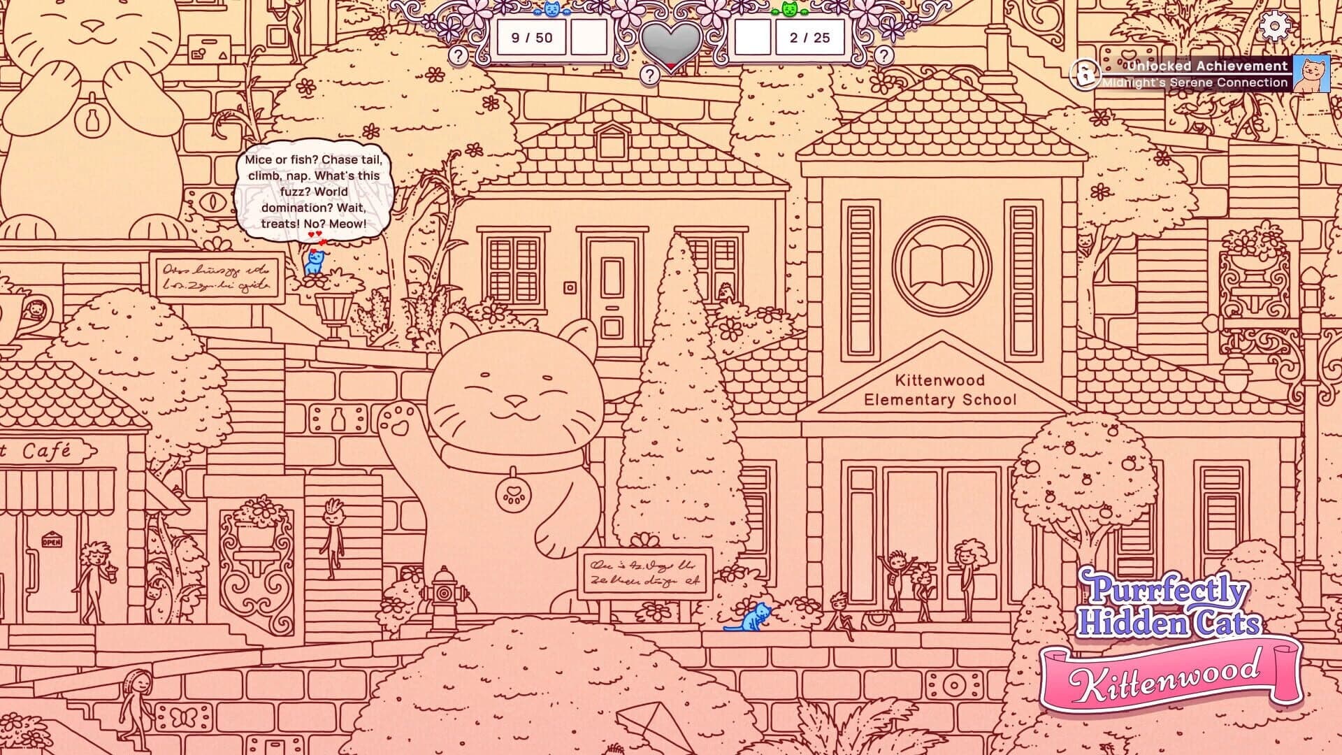 Purrfectly Hidden Cats: Kittenwood screenshot 2