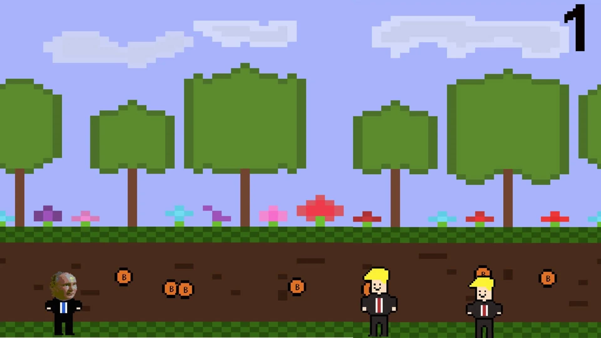 Putin Run Away From Trump screenshot 2