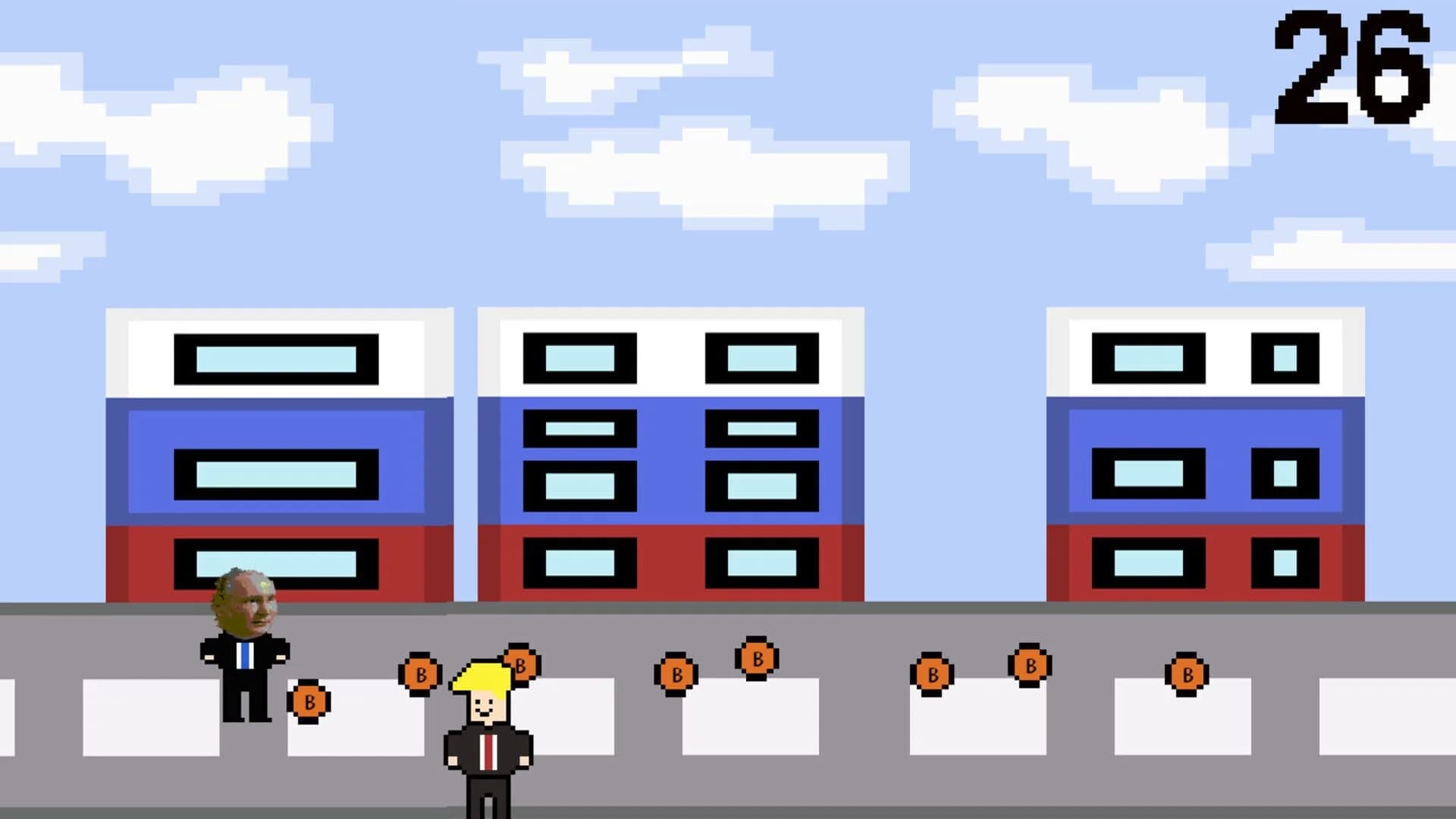 Putin Run Away From Trump screenshot 3