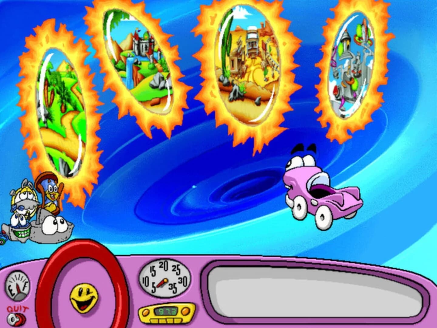 Putt-Putt Travels Through Time screenshot 1