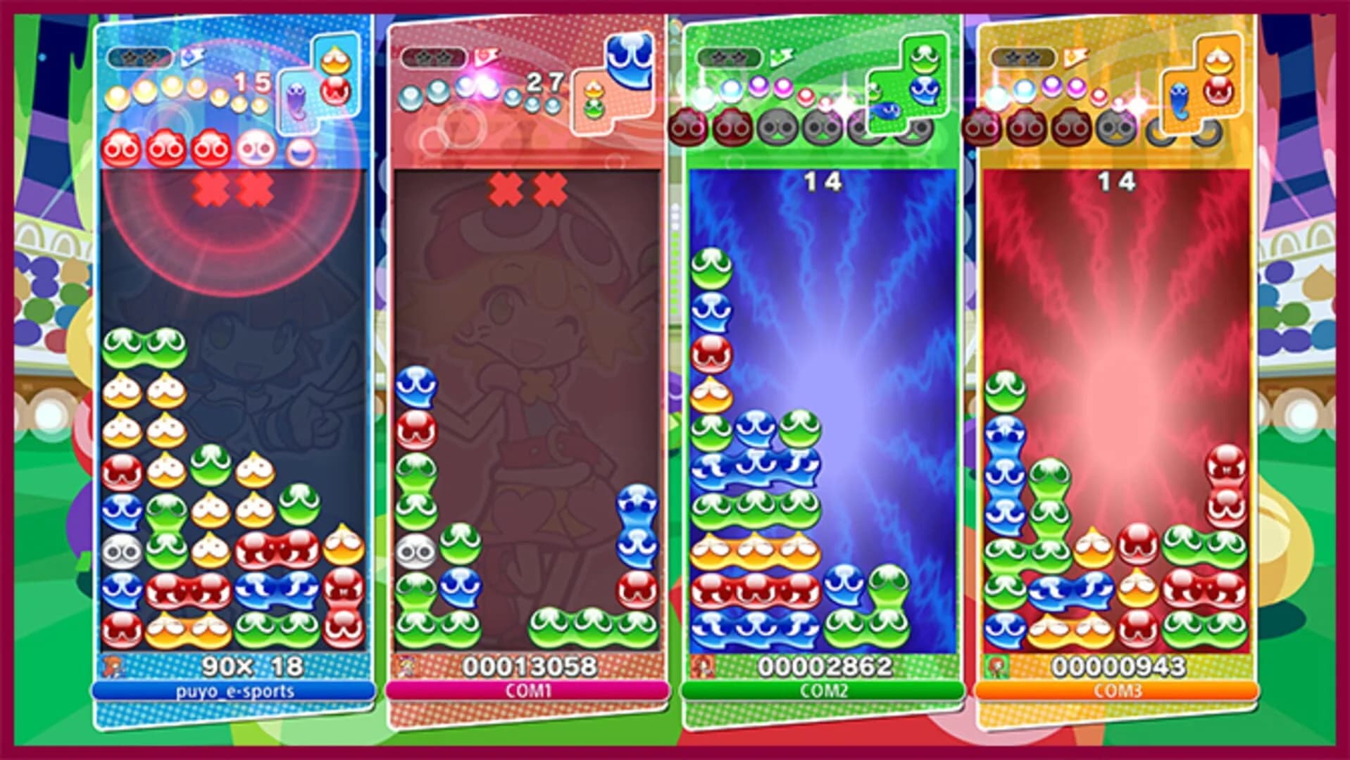 Puyo Puyo Champions screenshot 1
