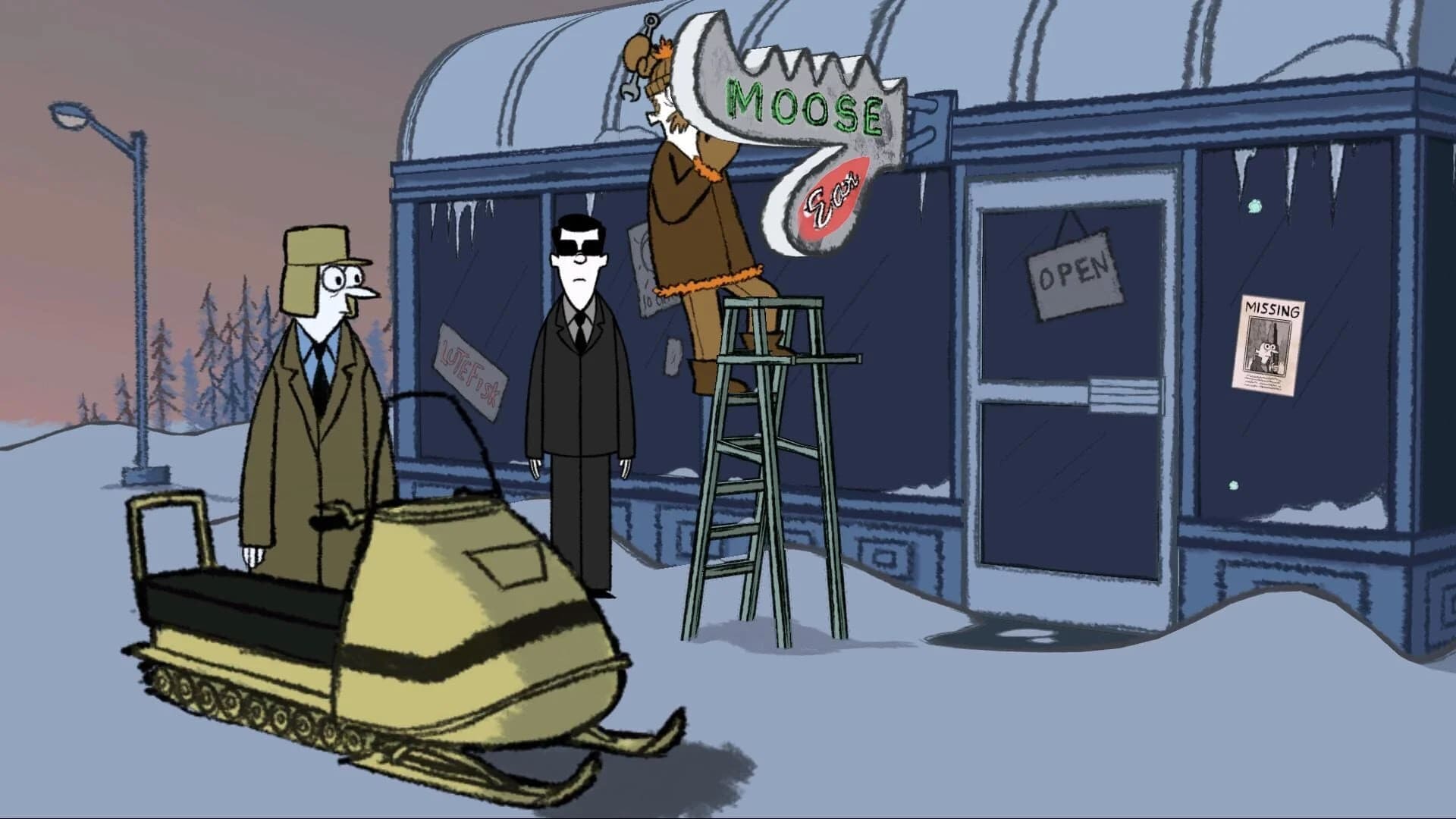 Puzzle Agent 2 screenshot 1